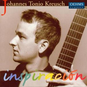 Cover for Johannes Tonio KREUSCH · Inspiracion (CD) (2014)