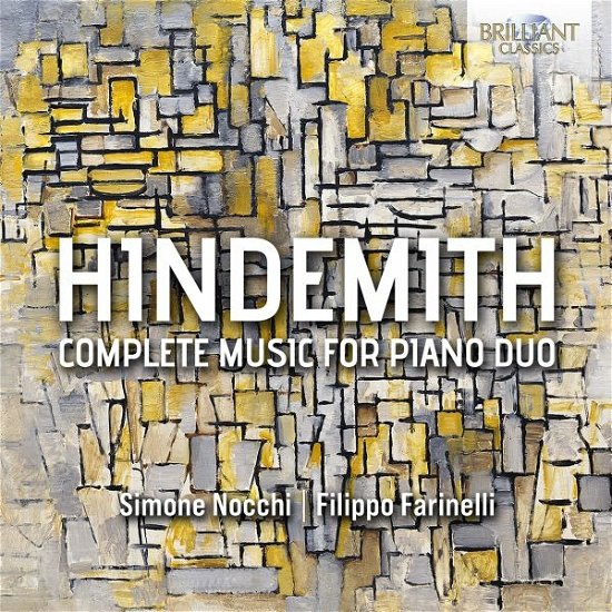 Cover for Nocchi, Simone / Filippo Farinelli · Hindemith: Complete Music for Piano Duo (CD) (2022)