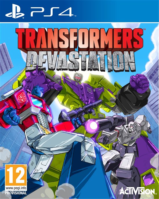 Cover for Activision · Transformers Devastation (DELETED TITLE) (PS4) (2015)