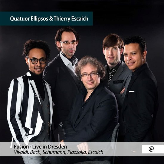 Cover for Quatuor Ellipsos &amp; Thierry Escaich · Fusion - Live in Dresden (CD) (2023)