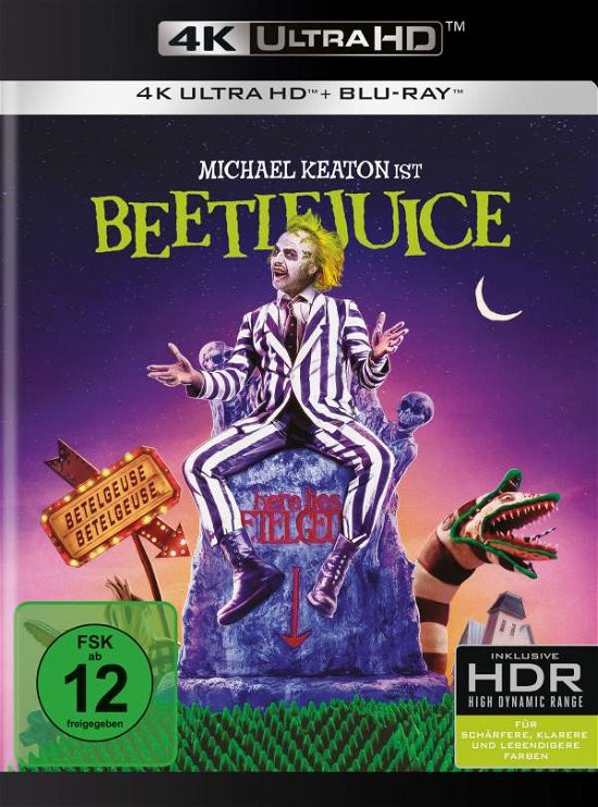 Beetlejuice-4k Ultra Hd - Michael Keaton,winona Ryder,geena Davis - Filme -  - 5051890322562 - 28. Oktober 2020