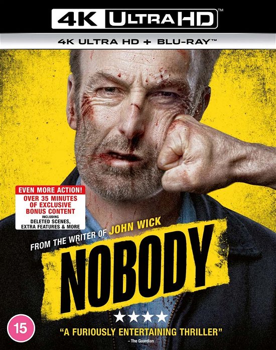 Cover for Nobody Uhd (4K Ultra HD) (2021)
