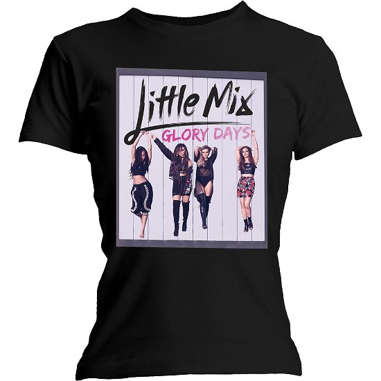Cover for Little Mix · Little Mix Ladies T-Shirt: Glory Days (Skinny Fit) (T-shirt) [size S] [Black - Ladies edition]