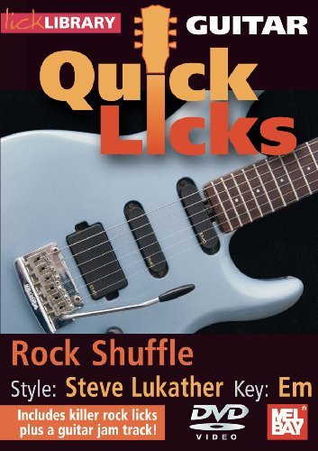 Lick Library: Guitar Quick Licks - Steve Lukather Rock Shuffle - Lick Library: Guitar Quick Lic - Elokuva - Music Sales Ltd - 5060088822562 - maanantai 22. joulukuuta 2008