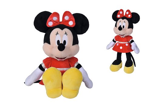 Disney: Minnie Abito Rosso Peluche Cm.35 - Simba - Merchandise -  - 5400868011562 - 3 februari 2022