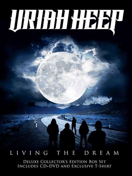 Living the Dream (incl. T-shirt) - Uriah Heep - Musiikki - FRONTIERS - 8024391088562 - perjantai 14. syyskuuta 2018