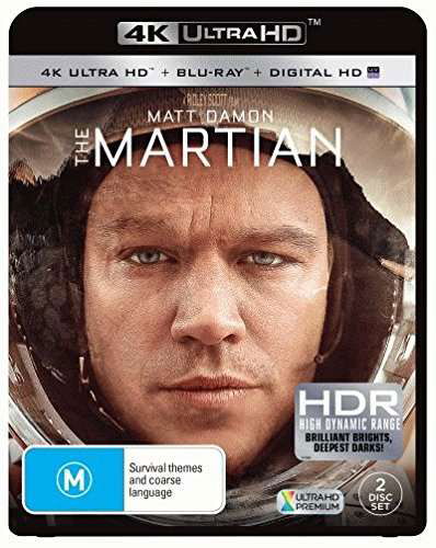 Cover for Martian · The Martian (4K UHD + Blu-ray) (2016)