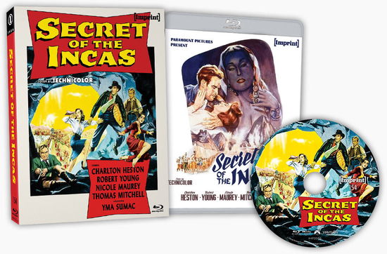 Cover for Secret of the Incas (Blu-ray) (2022)