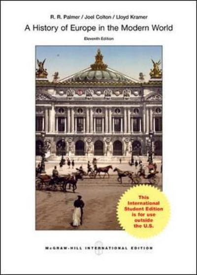 Cover for R. R. Palmer · A History of Europe in the Modern World (Paperback Book) (2013)