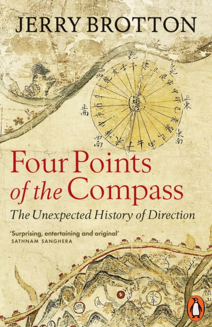 Cover for Jerry Brotton · Four Points of the Compass: The Unexpected History of Direction (Paperback Book) (2025)