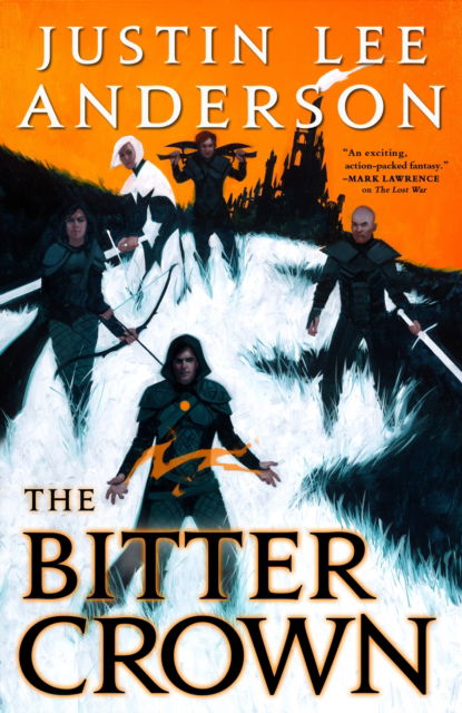 Cover for Justin Lee Anderson · The Bitter Crown - The Eidyn Saga (Paperback Book) (2023)