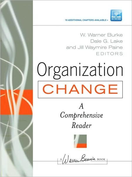 Cover for WW Burke · Organization Change: A Comprehensive Reader - J-B Warren Bennis Series (Paperback Bog) (2008)