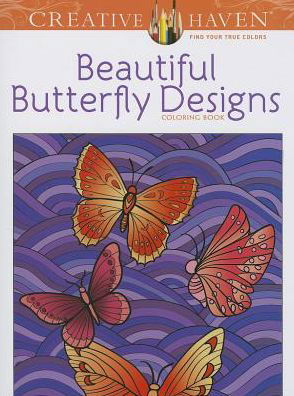 Creative Haven Beautiful Butterfly Designs Coloring Book - Creative Haven - Jessica Mazurkiewicz - Książki - Dover Publications Inc. - 9780486494562 - 31 stycznia 2014