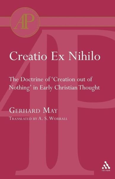 Cover for Gerhard May · Creatio Ex Nihilo (Academic Paperback) (Paperback Book) (2004)