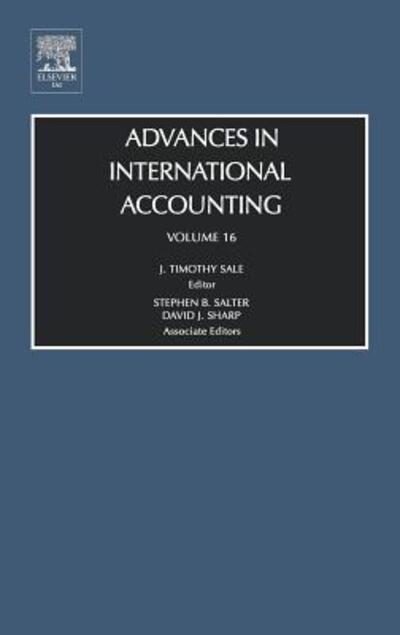 Cover for Sale · Advances in International Accounting - Advances in International Accounting (Inbunden Bok) (2003)