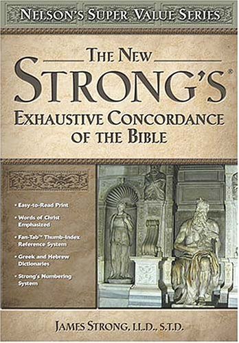 Cover for James Strong · New Strong's Exhautive Concordance (Super Value Series) (Gebundenes Buch) (2003)