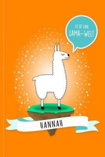 Cover for Lama Glama · Hannah - Es Ist Eine Lama-Welt (Pocketbok) (2019)