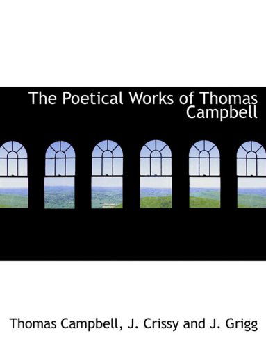 Cover for Thomas Campbell · The Poetical Works of Thomas Campbell (Paperback Book) (2010)