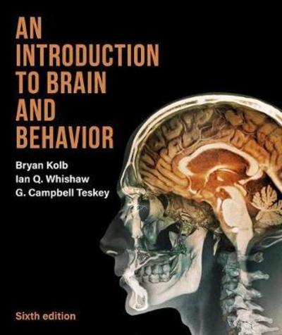 Cover for Bryan Kolb · An Introduction to Brain and Behavior (Inbunden Bok) [6th ed. 2019 edition] (2019)