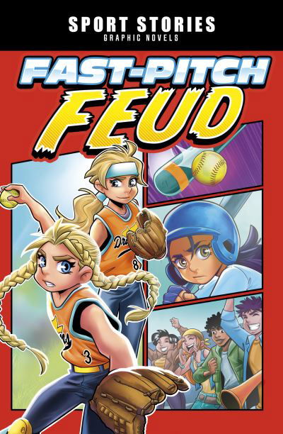 Cover for Jake Maddox · Fast-Pitch Feud - Sport Stories Graphic Novels (Pocketbok) (2022)