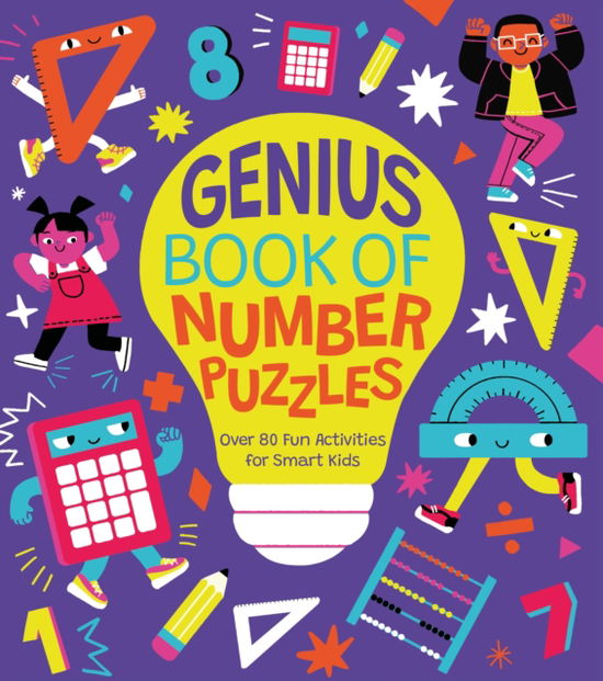 Cover for Lisa Regan · Genius Book of Number Puzzles: Over 80 Fun Activities for Smart Kids (Paperback Book) (2025)