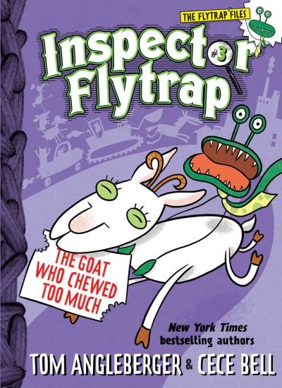 Cover for Tom Angleberger · Inspector Flytrap in the Goat Who Chewed Too Much - Inspector Flytrap (Innbunden bok) (2017)