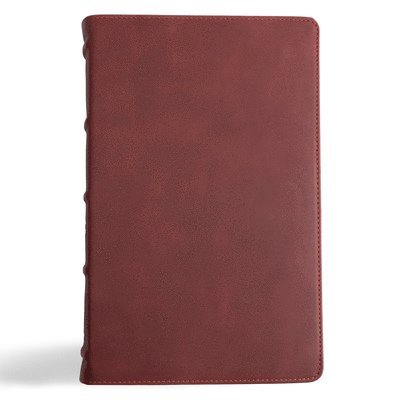 CSB Single-Column Personal Size Bible, Holman Handcrafted Collection, Premium Marbled Burgundy Calfskin - C. S. B. Bibles CSB Bibles by Holman - Books - B&H Publishing Group - 9781430094562 - March 15, 2024