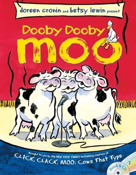 Cover for Doreen Cronin · Dooby Dooby Moo (Paperback Book) [Book and CD edition] (2014)