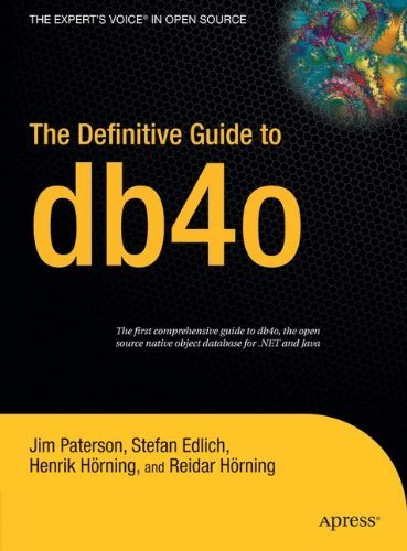 The Definitive Guide to db4o - Jim Paterson - Livros - APress - 9781590596562 - 13 de junho de 2006