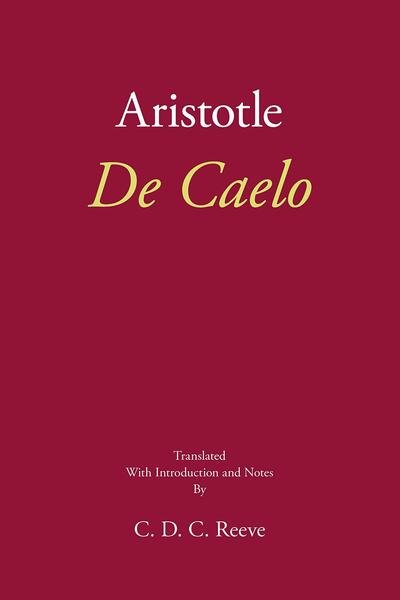 Cover for Aristotle · De Caelo - The New Hackett Aristotle (Pocketbok) (2020)