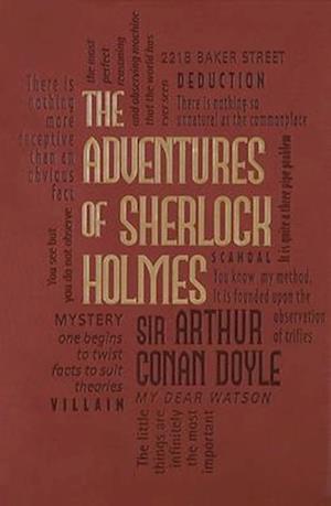 Cover for Sir Arthur Conan Doyle · Adventures of Sherlock Holmes - Word Cloud Classics (Taschenbuch) (2025)