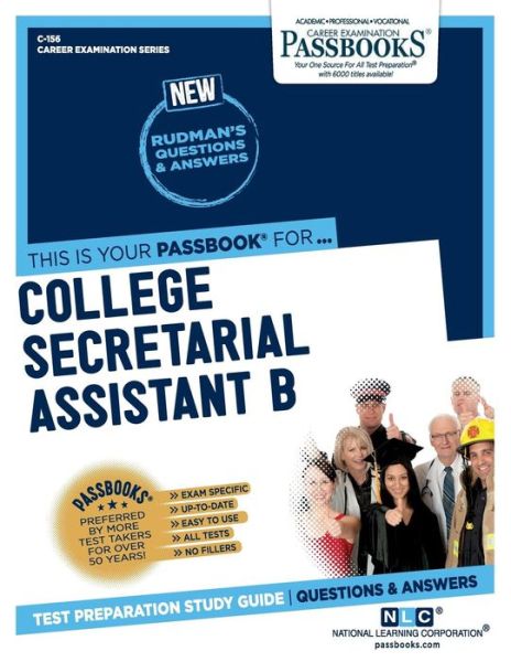 Cover for National Learning Corporation · College Secretarial Assistant B (Paperback Book) (2018)