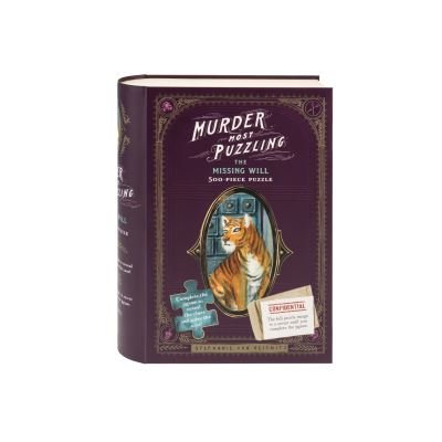 Murder Most Puzzling The Missing Will 500-Piece Puzzle - Stephanie Von Reiswitz - Bordspel - Chronicle Books - 9781797209562 - 19 augustus 2021
