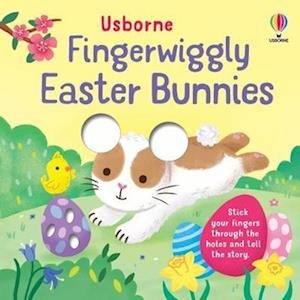 Cover for Felicity Brooks · Fingerwiggly Easter Bunnies - Fingerwigglies (Board book) (2023)