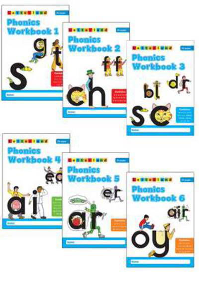 Cover for Stamey Carter · Phonics Workbooks (1-6) (Paperback Book) (2014)