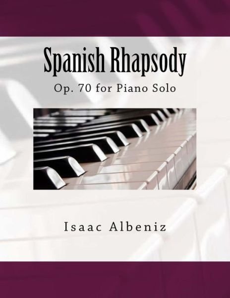 Cover for Isaac Albeniz · Spanish Rhapsody (Paperback Bog) (2018)