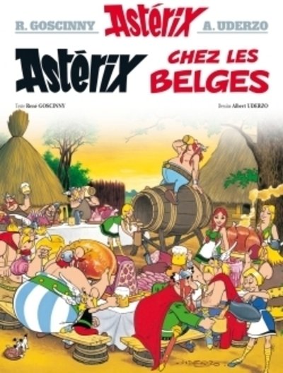 Cover for Rene Goscinny · Asterix chez les Belges (Innbunden bok) (2005)