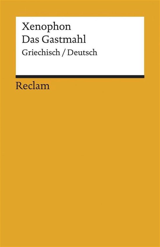 Cover for Xenophon · Reclam UB 02056 Xenophon.Gastmahl (Buch)