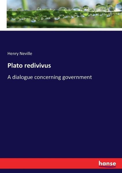 Cover for Neville · Plato redivivus (Buch) (2017)