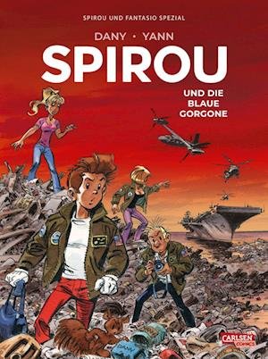 Spirou und Fantasio Spezial 42: Spirou und die blaue Gorgone - Yann - Bücher - Carlsen - 9783551799562 - 30. April 2024