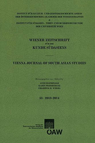 Cover for Anne MacDonald · Wiener Zeitschrift Fur Die Kunde Sudasiens Band 55 / 2013-2014 (Paperback Book) (2015)