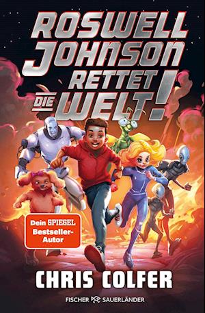 Cover for Chris Colfer · Roswell Johnson rettet die Welt (Book) (2024)