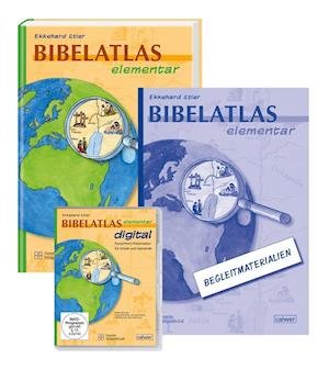 Cover for Ekkehard Stier · Kombi-Paket: Bibelatlas elementar, Begleitmaterialien, CD-ROM Bibelatlas elementar digital (Paperback Bog) (2015)