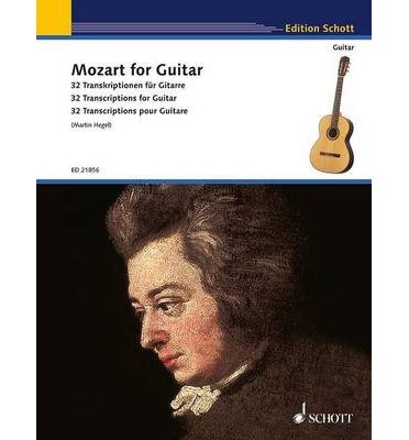 Cover for Wolfgang Amadeus Mozart · Mozart for Guitar: 32 Transcriptions for Guitar (Pocketbok) (2014)