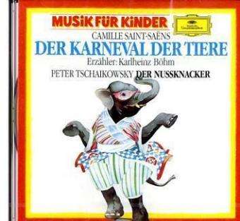 Cover for Camille Saint-Saens · Der Karneval der Tiere / Der Nußknacker op. 71a. CD (CD) (1975)