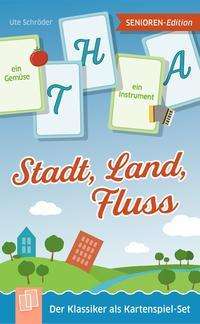 Cover for Ute Schröder · Stadt, Land, Fluss - Senioren-Edition (GAME) (2021)