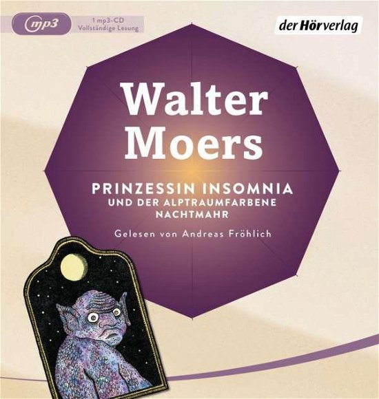 Cover for Walter Moers · Prinzessin Insomnia &amp; Der Alptraumfarbene Nachtmah (CD) (2019)