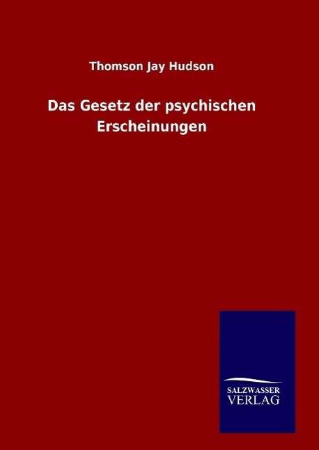 Cover for Hudson · Das Gesetz der psychischen Ersch (Bog) (2015)