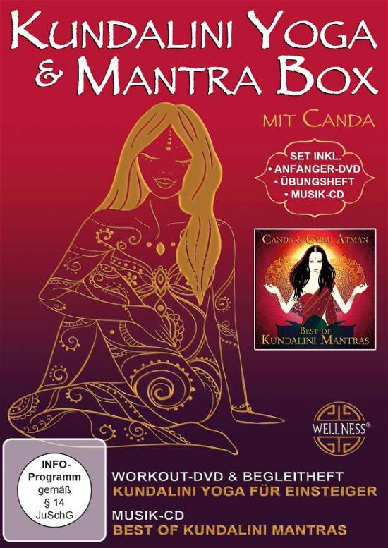 Kundalini Yoga & Mantra Box - Canda - Musiikki - COOLMUSIC - GER - 9783939867562 - perjantai 27. huhtikuuta 2018