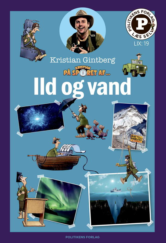 Cover for Kristian Gintberg · Læs selv-serie: Kristian på sporet af ild og vand - Læs selv-serie (Gebundenes Buch) [1. Ausgabe] (2023)